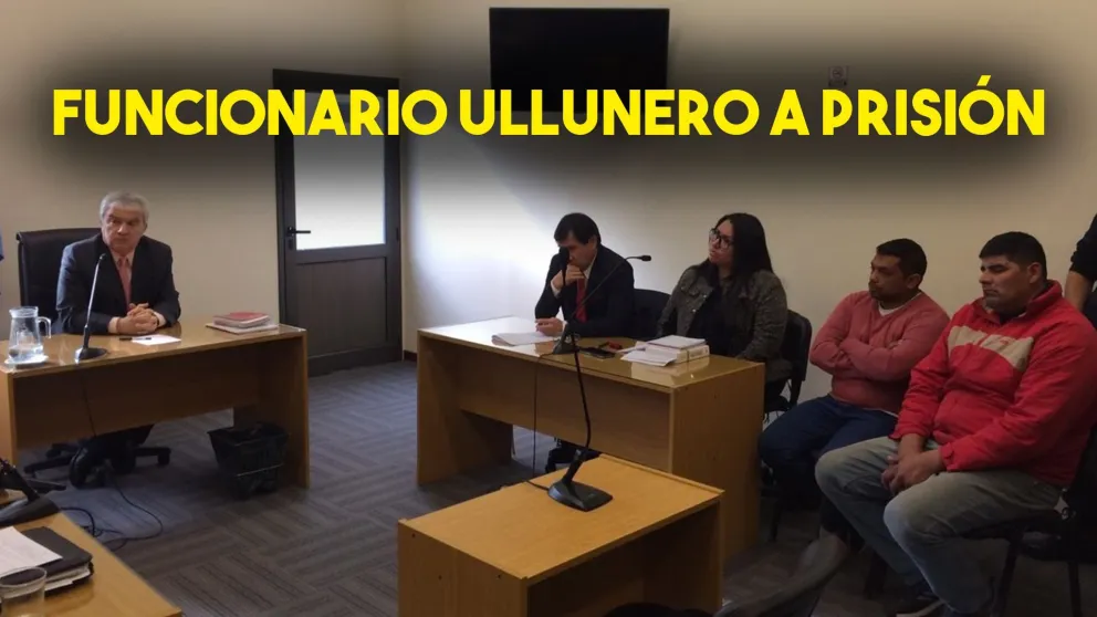 Dos años de prisión condicional para el funcionario que portaba armas