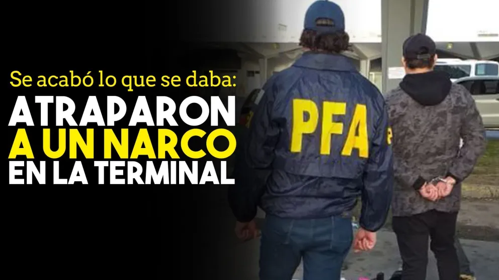 Detuvieron a un narco santafesino en la Terminal de San Juan