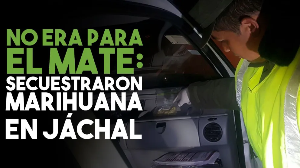 Secuestraron más de 400 cigarrillos con marihuana en Jáchal