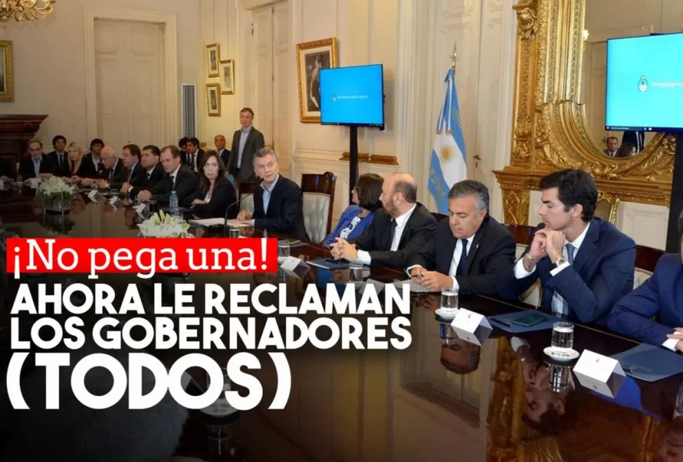 Los gobernadores le reclamarán al presidente por medidas que los afectan