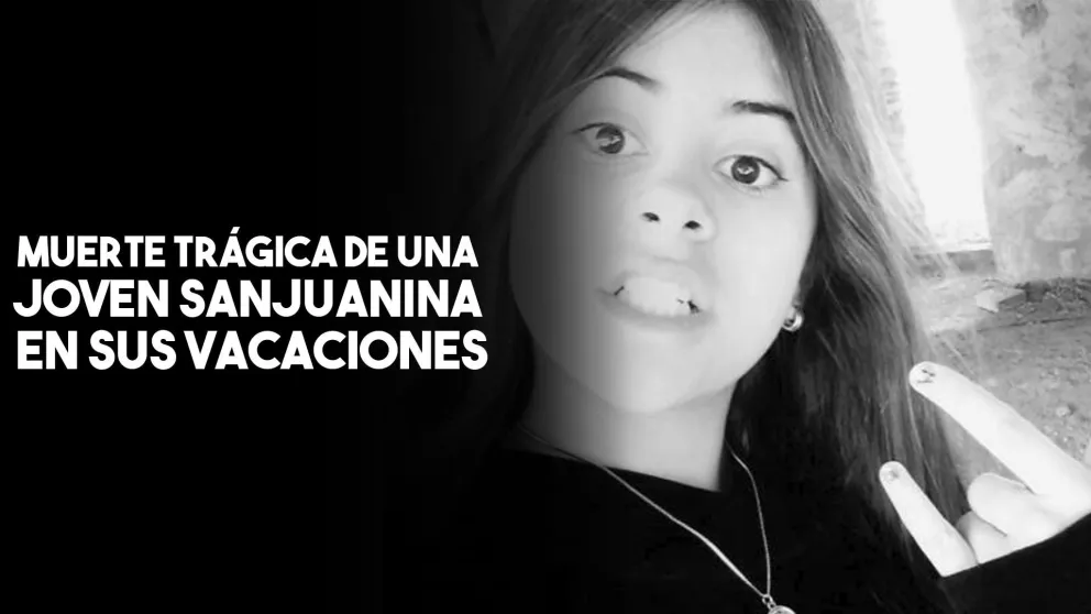 Dolor por la muerte de una adolescente sanjuanina que vacacionaba en el Caribe