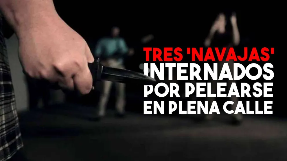 En una gresca tres jóvenes resultaron apuñalados