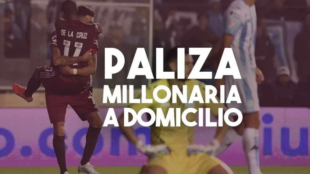 River humilló a Racing en avellaneda: 6 a 1 y baile