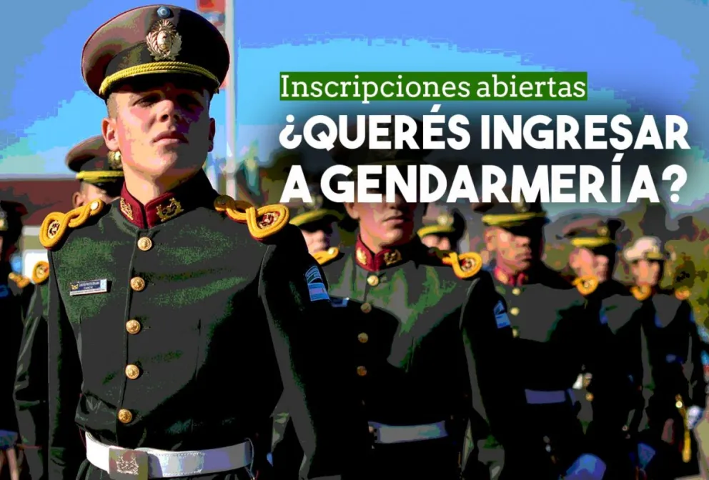 Continúan abiertas las inscripciones para ingresar a Gendarmería Nacional