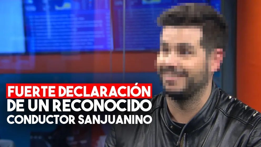 Un famoso periodista sanjuanino reveló que sufrió acoso sexual de parte de un hombre del medio