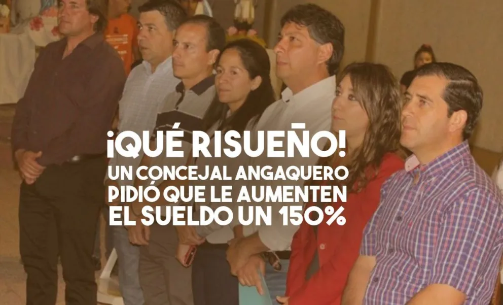 Insólito: un concejal de Angaco pidió un aumento de sueldo de 150%