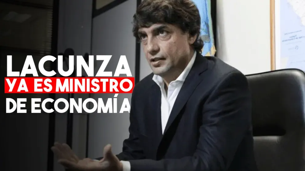 Lacunza es oficialmente el nuevo ministro de Economía