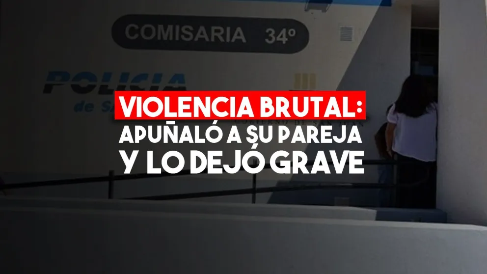 Quedó en grave estado tras recibir tres puñaladas de su pareja