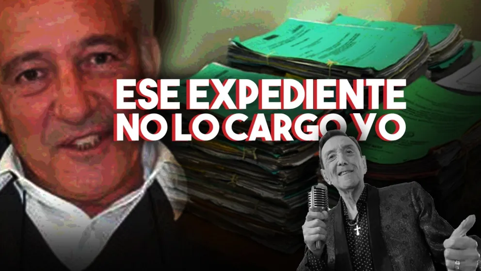 Lo acusan de llevarse un expediente pero asegura que tiene la conciencia tranquila