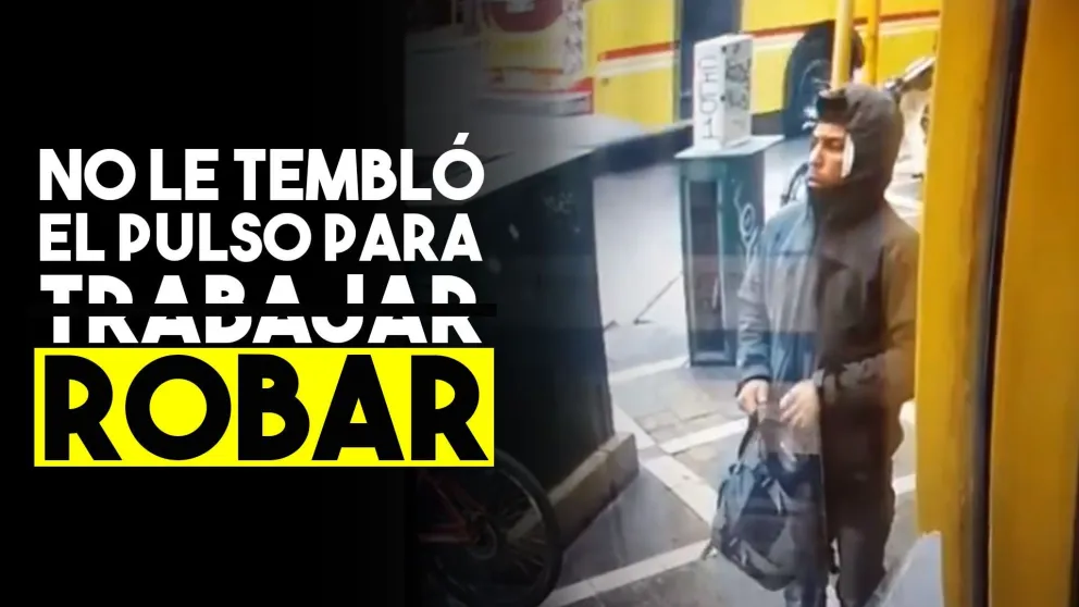Así se roban una bici a plena luz del día a una cuadra del Centro Cívico