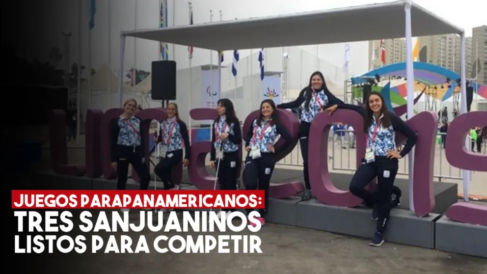 Juegos Parapanamericanos: los deportistas sanjuaninos ya se encuentran en Lima