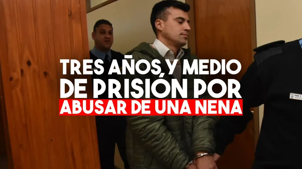 Después de cuatro años de fuga irá tres años a prisión por abusar de una menor
