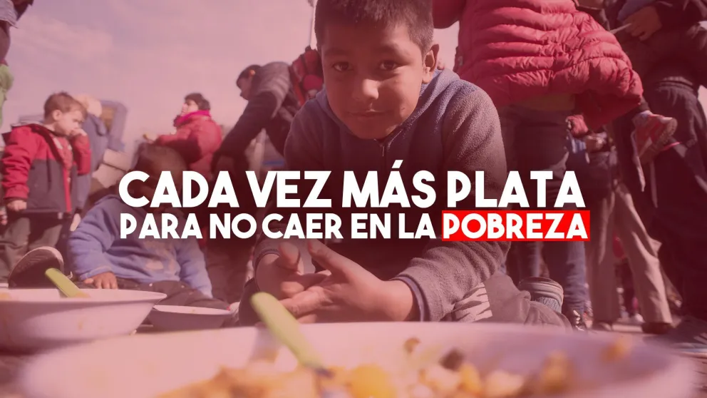 Una familia tipo necesitó casi $32.000 para no ser pobre durante julio