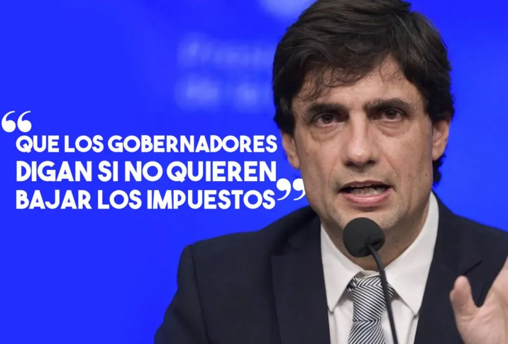 El ministro de Hacienda les respondió a los gobernadores de la oposición sobre las medidas económicas