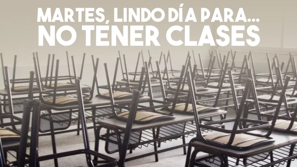 Este martes 27 no habrá clases por jornada docente