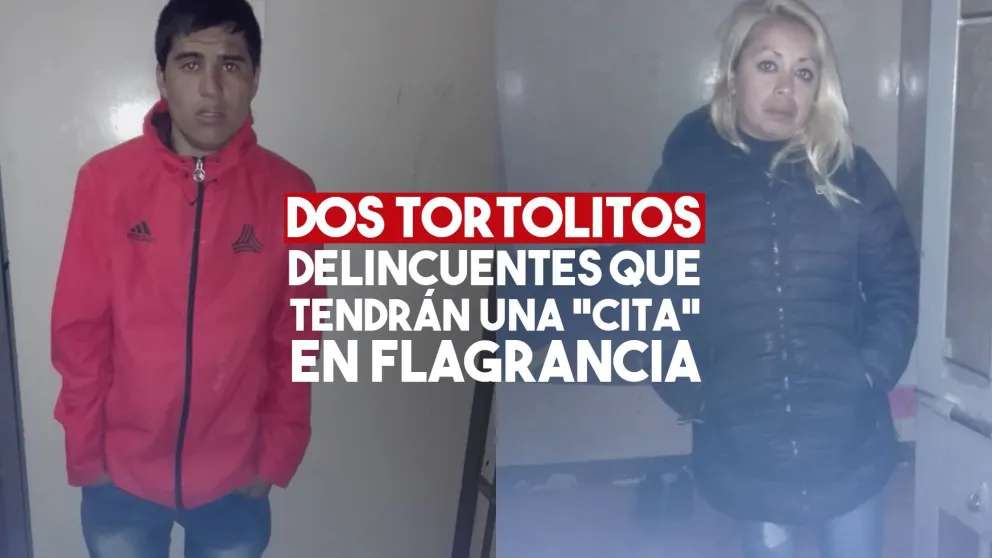 Detuvieron a una pareja de delincuentes por robar ropa de una soga