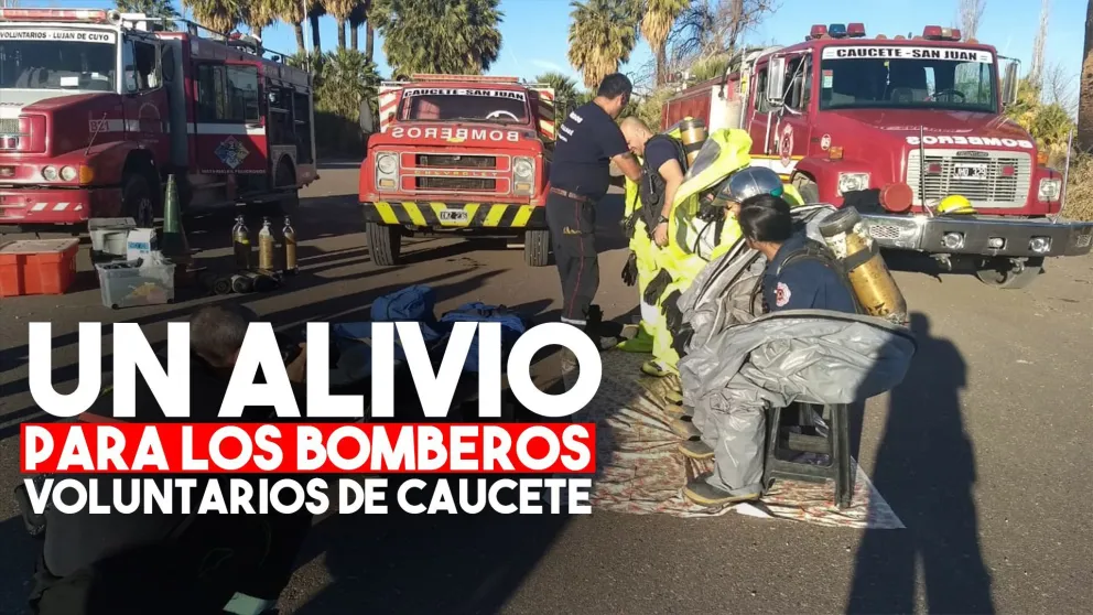 Se aprobó un proyecto para que los Bomberos de Caucete reciban ayuda del municipio