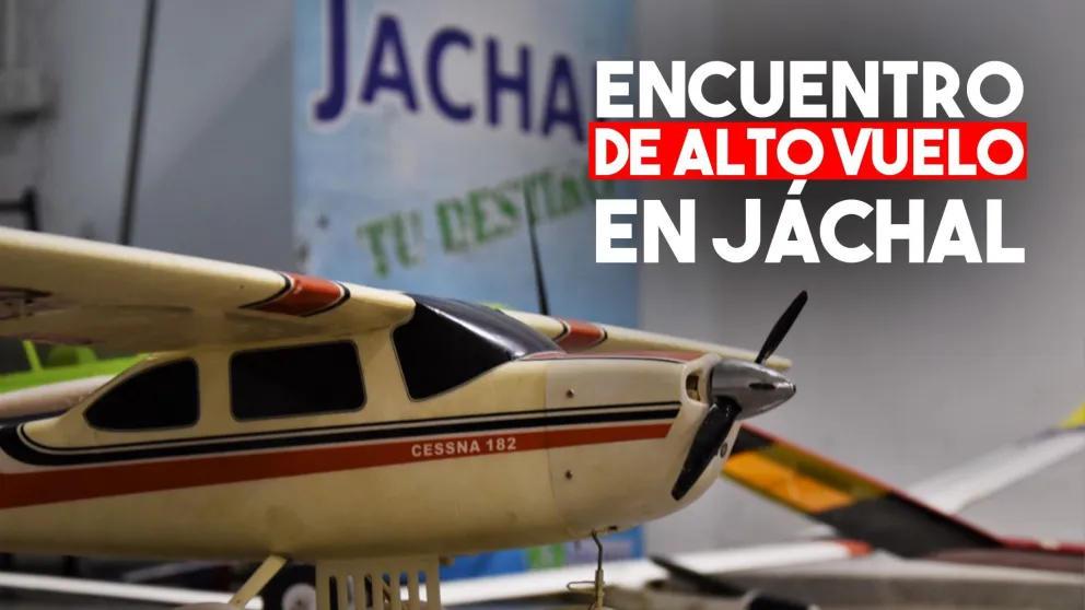 Se realizó un encuentro de aeromodelismo en Jáchal