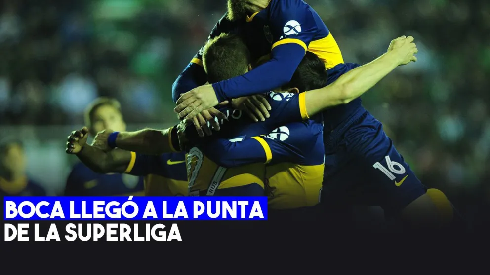 Boca superó a Banfield, es líder y espera por River