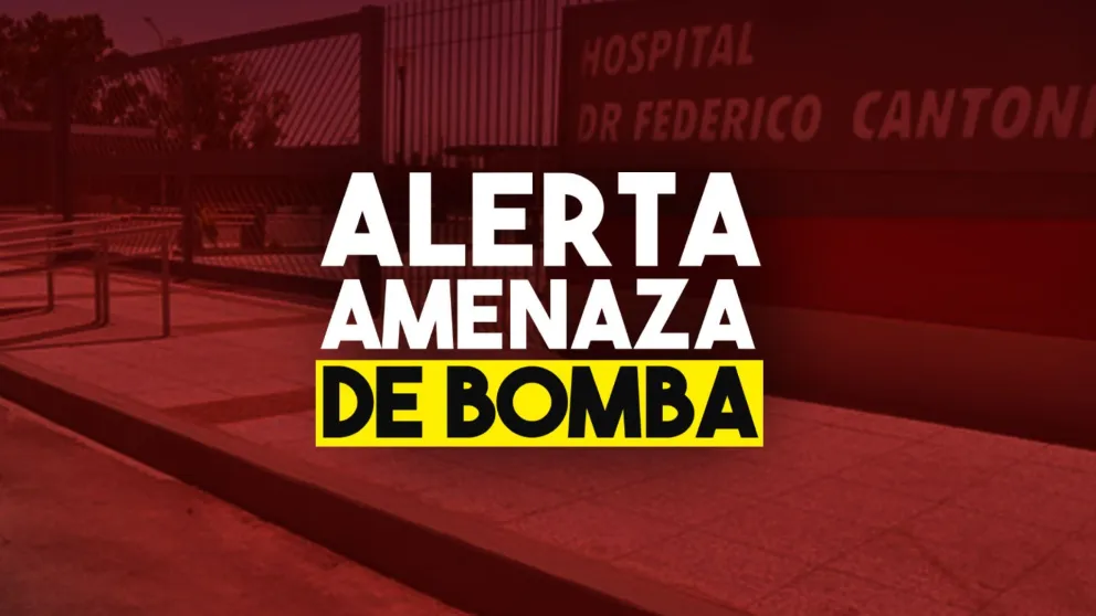 Amenaza de bomba en el hospital de Pocito