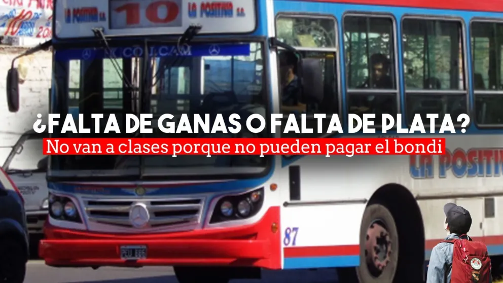 Universitarios: la crisis afecta el cursado porque no pueden pagar el boleto de colectivo