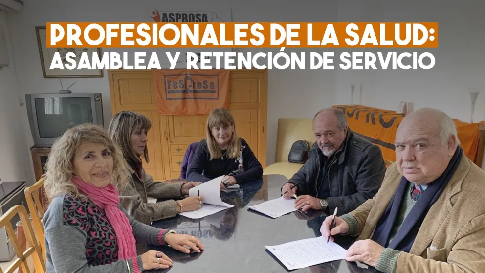 Profesionales de la salud reclamarán el próximo jueves sin interrupción del servicio