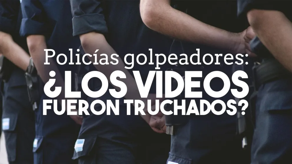 Ponen en duda la veracidad del vídeo de los policías “golpeadores”