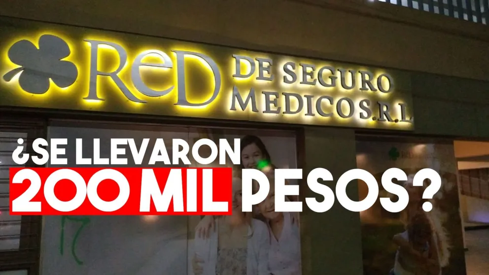 Se llevaron la caja fuerte de una prepaga