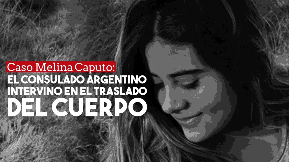 ¿Cómo ayudó el gobierno en el traslado de los restos de Melina Caputo?