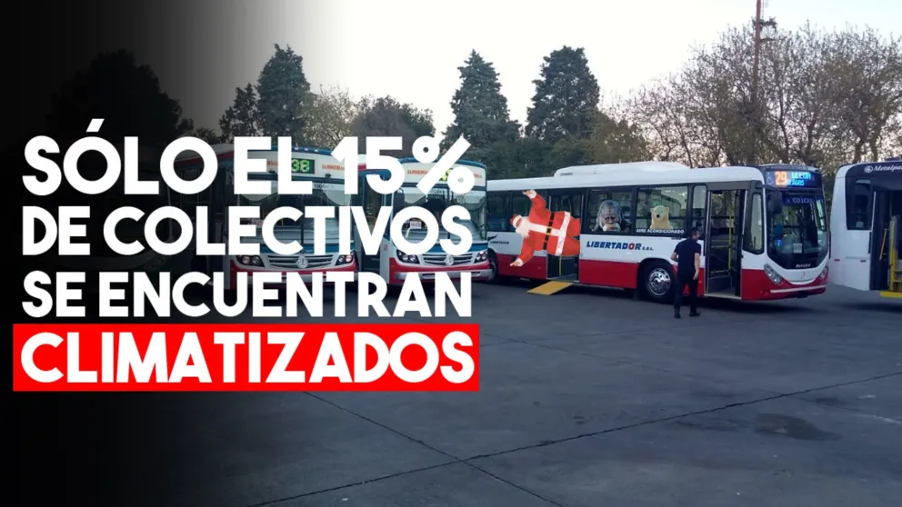 Nueva licitación del transporte público: exigirán que todos los colectivos estén climatizados