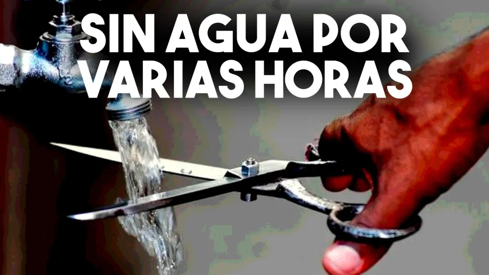 Afectarán el servicio de agua potable en dos departamentos de San Juan