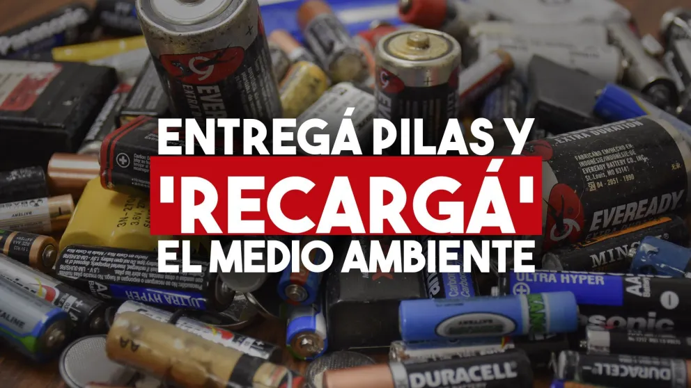 Intensificarán la recolección de pilas en ocho departamentos