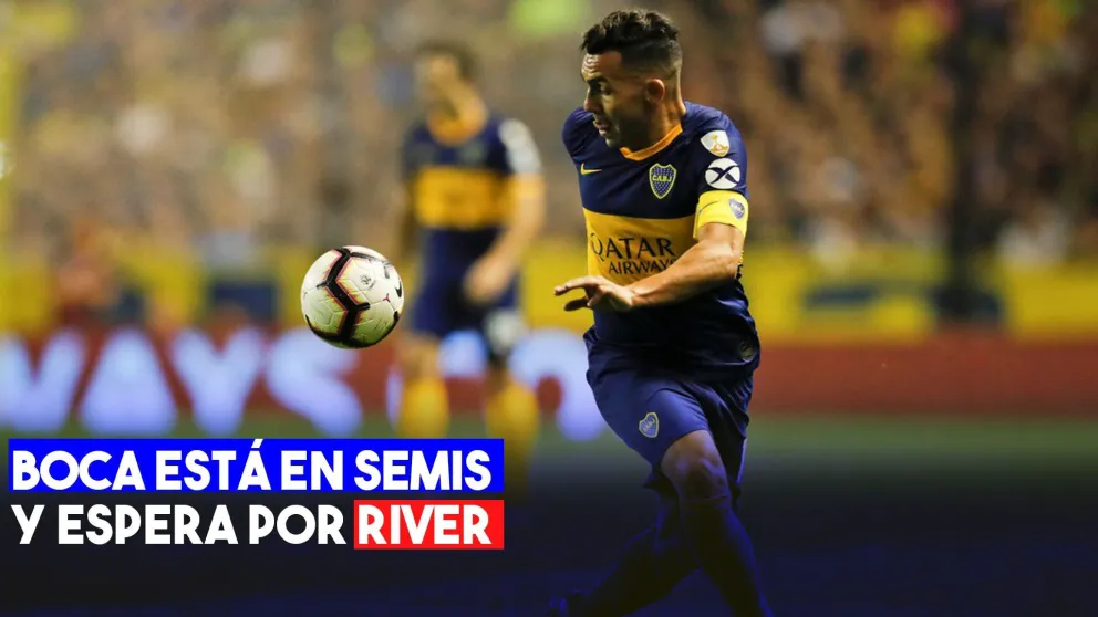 Boca pasó a semis de la Libertadores y espera por River