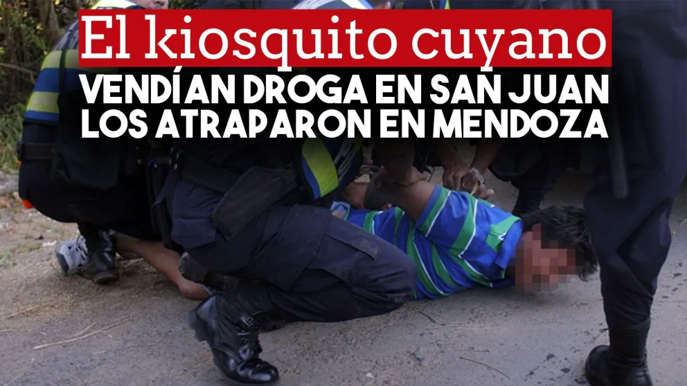 En Mendoza: Cayó una banda de narcos que operaba en San Juan y San Luis