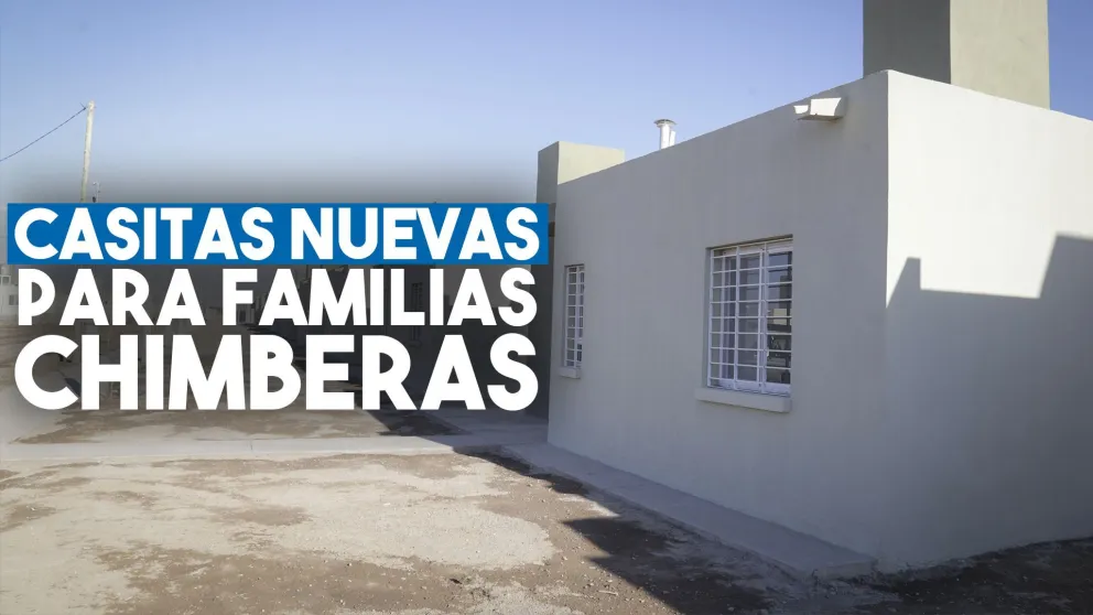 Más de 50 familias tendrán casa nueva en Chimbas