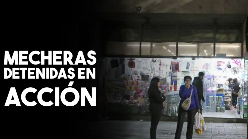 Robaban en un chino, fueron detectadas por las cámaras y terminaron detenidas