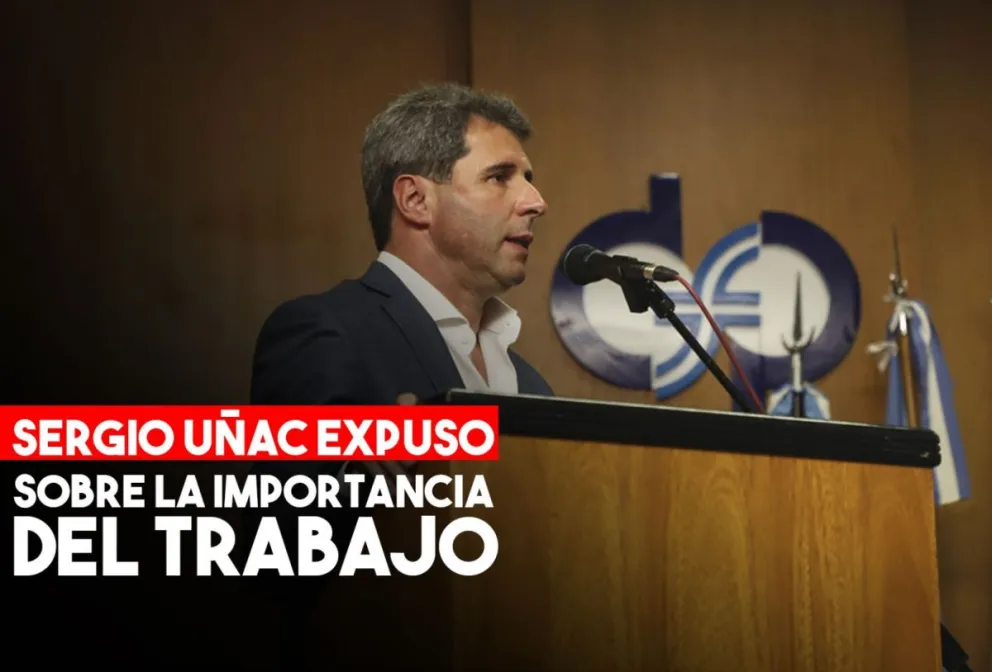 Sergio Uñac expuso sobre la importancia del trabajo en un panel de la Semana Social