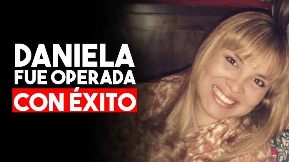 Operaron con éxito a Daniela Bilbao