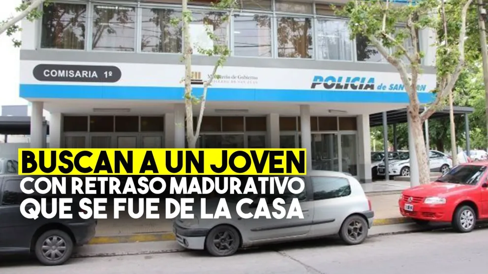 Buscan a un joven que se fue de su casa