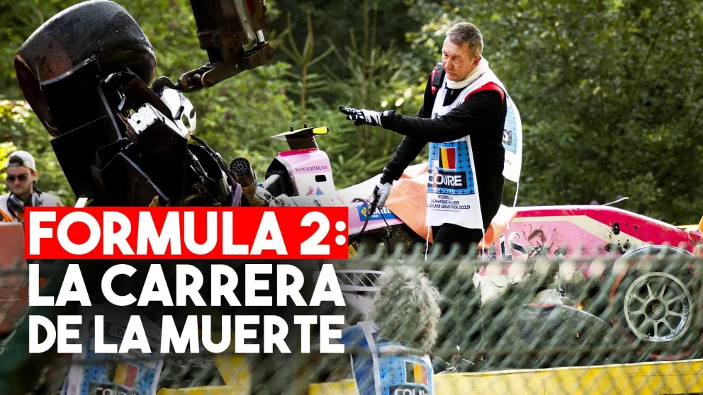 Accidente fatal en la Fórmula 2, en Bélgica