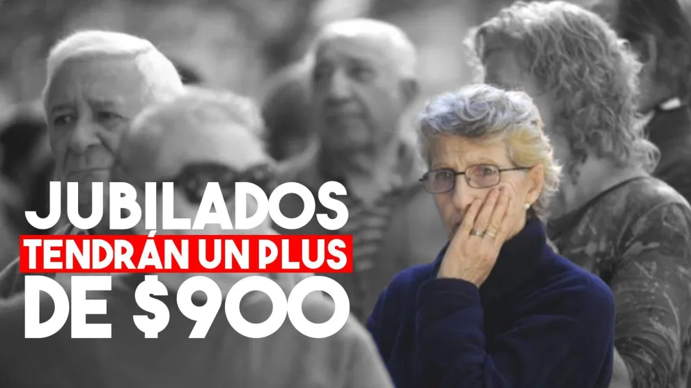 Jubilados con más de 30 años de aportes cobrarán un plus de $900
