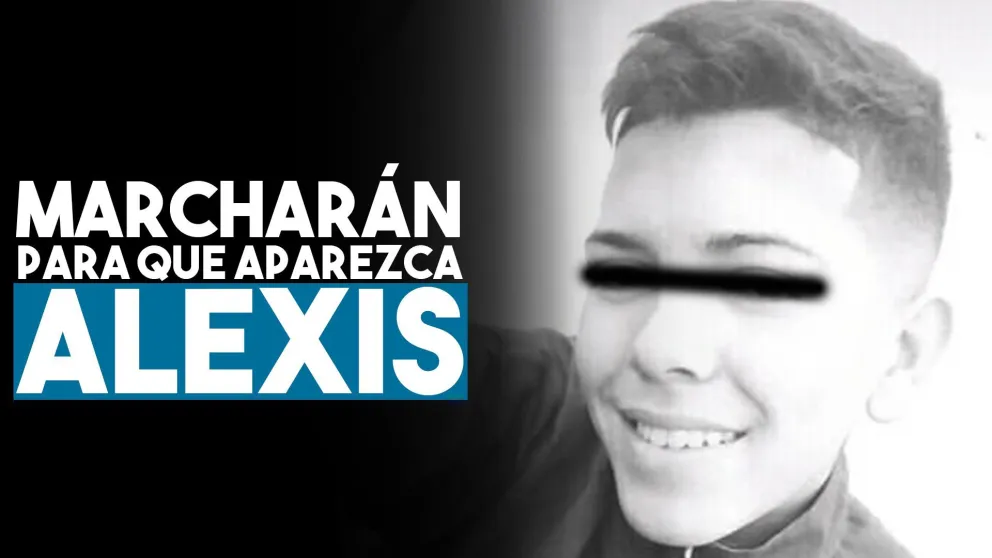 Convocaron a una marcha para pedir por la aparición de Alexis