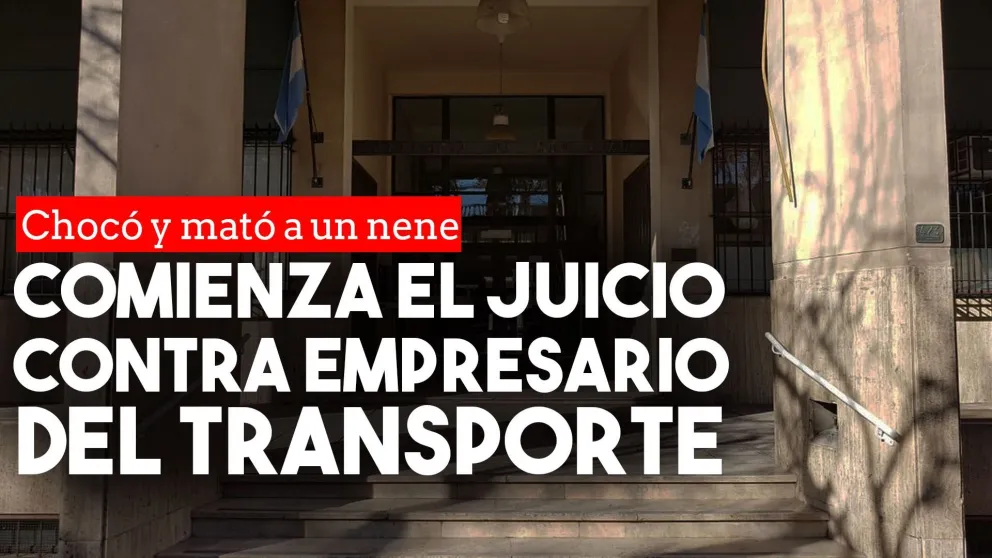 Un empresario del transporte va a juicio por la muerte de un nene