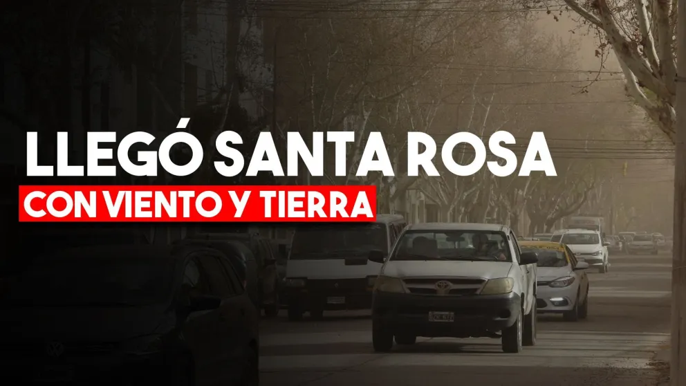 Llegó el temporal de Santa Rosa