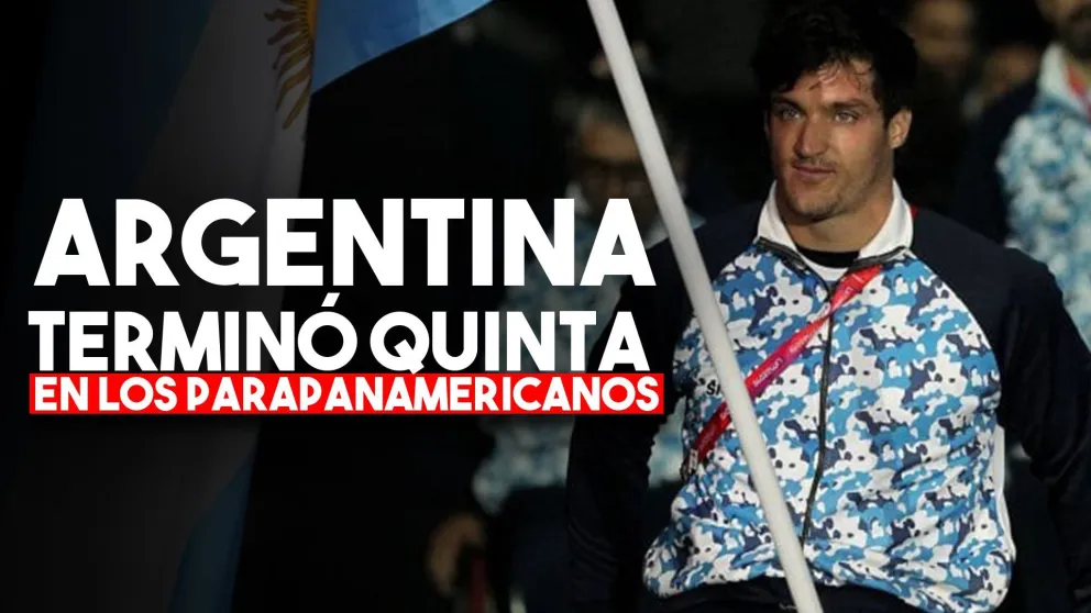 Juegos Parapanamericanos 2019: Argentina finalizó en el quinto lugar del medallero