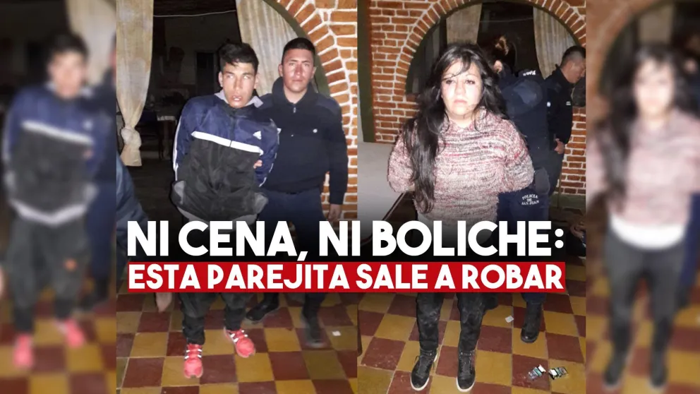 Cayó una pareja de delincuentes en Jáchal