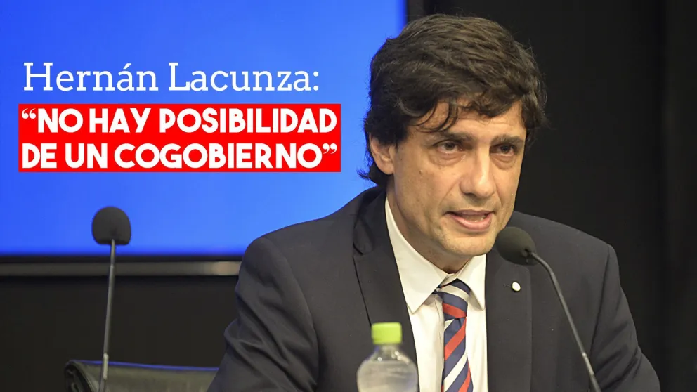 Hernán Lacunza aseguró que no existe un "cogobierno"