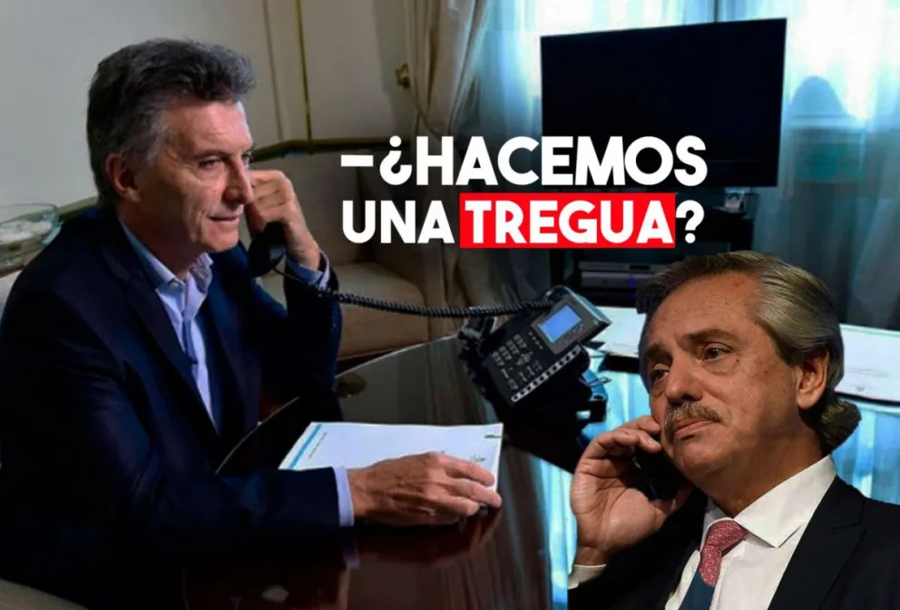 Macri llamó de nuevo a Alberto y reflotan la tregua política