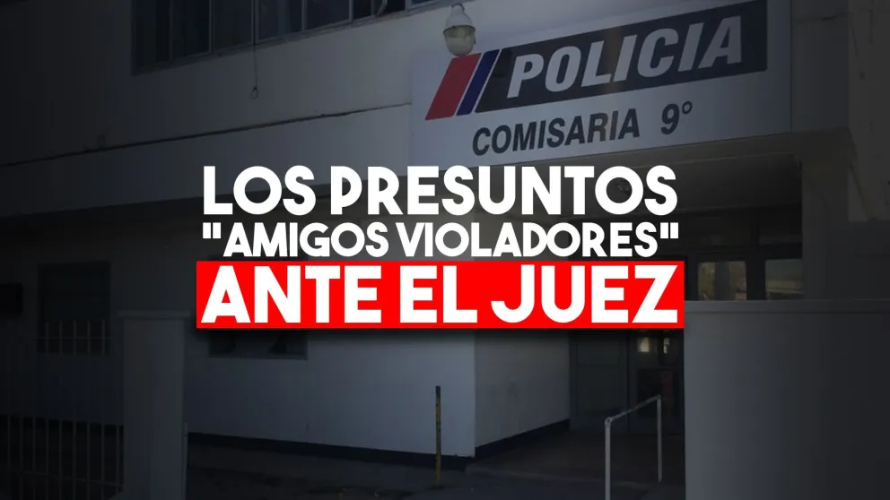 Los presuntos amigos violadores ante el juez