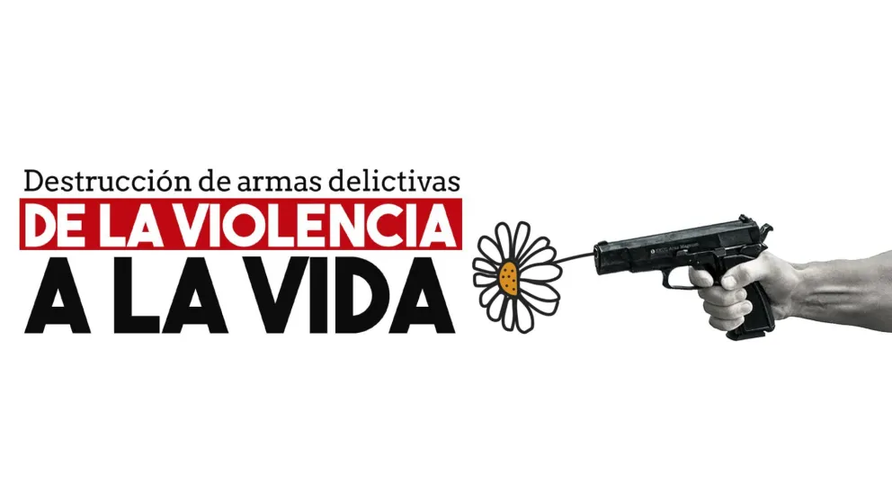 Destruirán más de mil armas delictivas para ayudar al Garraham